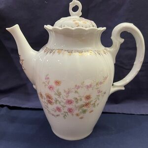 Vintage Carl Tielsch and Company Porcelain Tea Pot